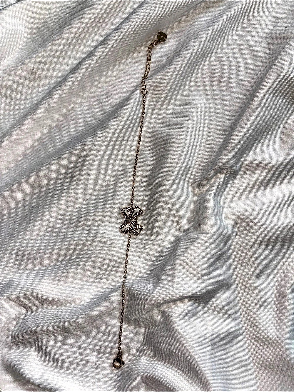 Inspired  Gold-Tone Bow Bracelet